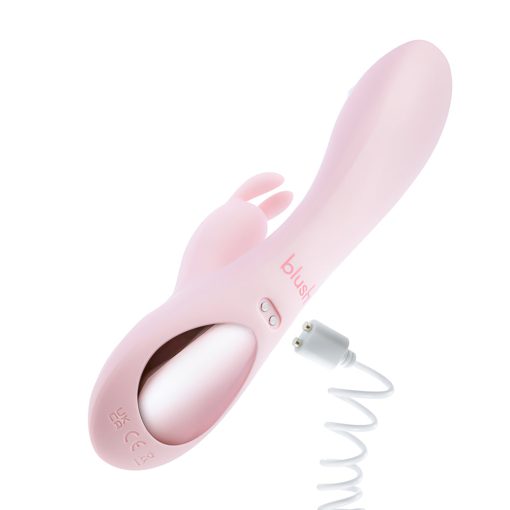Play With Me Fairy Flutter Rabbit Vibrator – Rotating, Pink Silicone - Image 5