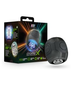 M For Men Dome X Vibrating Masturbator Black