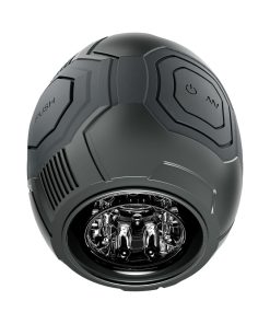 M For Men Dome X Vibrating Masturbator Black