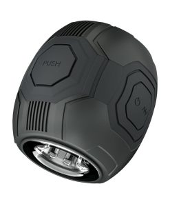 M For Men Dome X Vibrating Masturbator Black