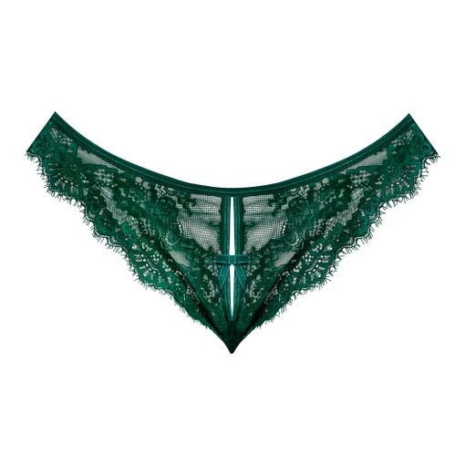Magic Silk Evermore Split Crotch Panty Emerald L/Xl - Image 3