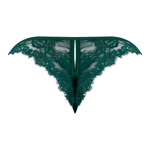 Magic Silk Evermore Split Crotch Panty Emerald L/Xl - Image 4
