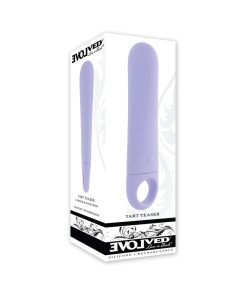 Evolved Tart Teaser Rechargeable Vibrating Vibe Silicone Purple