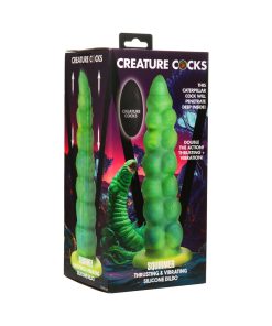 Creature Cocks Squirmer Thrusting & Vibrating Silicone Dildo