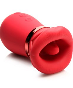 Lickgasm Kiss Me More Kissing, Sucking, & Vibrating Clitoral Stimulator