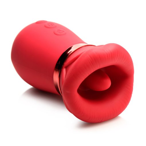 Lickgasm Kiss Me More Kissing, Sucking, & Vibrating Clitoral Stimulator - Image 5