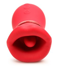 Lickgasm Kiss Me More Kissing, Sucking, & Vibrating Clitoral Stimulator