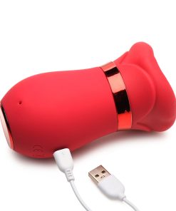 Lickgasm Kiss Me More Kissing, Sucking, & Vibrating Clitoral Stimulator