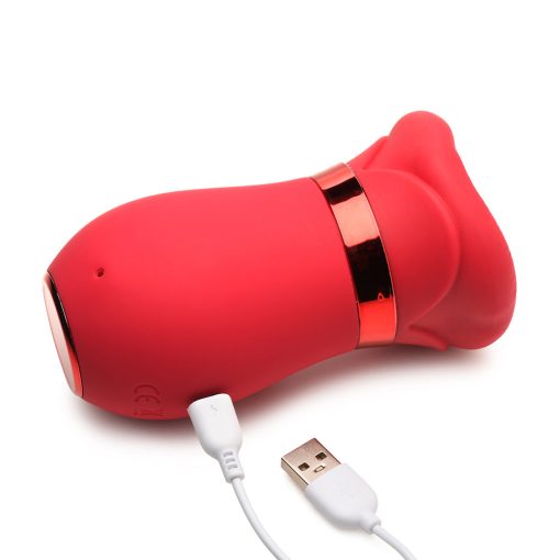 Lickgasm Kiss Me More Kissing, Sucking, & Vibrating Clitoral Stimulator - Image 11