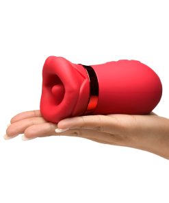 Lickgasm Kiss Me More Kissing, Sucking, & Vibrating Clitoral Stimulator