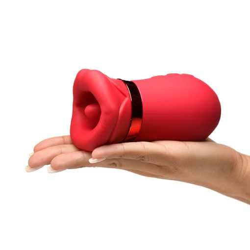 Lickgasm Kiss Me More Kissing, Sucking, & Vibrating Clitoral Stimulator - Image 12