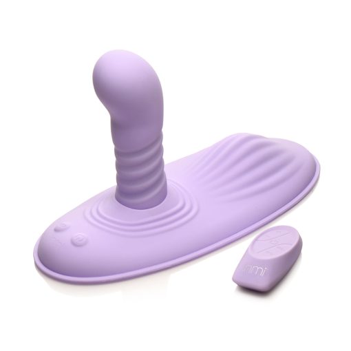Inmi Thrust 'N' Grind Thrusting & Vibrating With Remote Silicone Grinder - Image 2