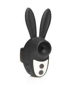 Shegasm Sucky Bunny Clit Stimulator Black