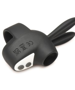 Shegasm Sucky Bunny Clit Stimulator Black