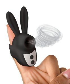 Shegasm Sucky Bunny Clit Stimulator Black