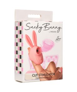 Shegasm Sucky Bunny Clit Stimulator Pink