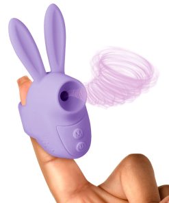 Shegasm Sucky Bunny Clit Stimulator Purple