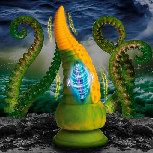 Creature Cocks Monstropus 2.0 Vibrating Tentacle Silicone Dildo - Image 11