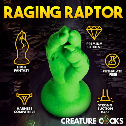 Creature Cocks Raptor Claw Fisting Silicone Dildo - Image 12