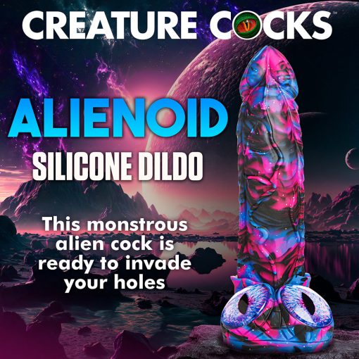 Creature Cocks Alienoid Silicone Dildo - Image 10