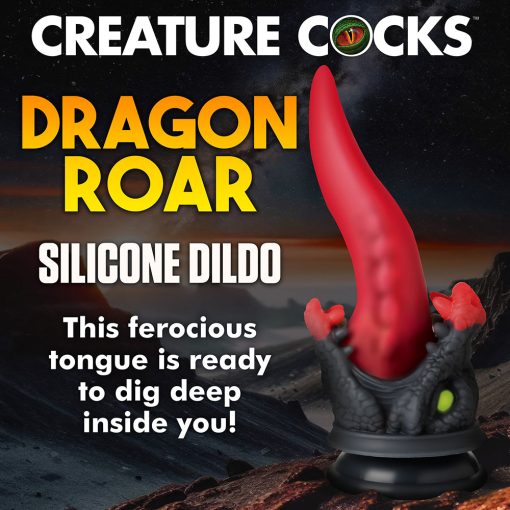 Creature Cocks Dragon Roar Silicone Dildo - Image 9