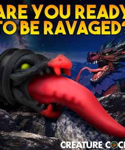 Creature Cocks Dragon Roar Silicone Dildo