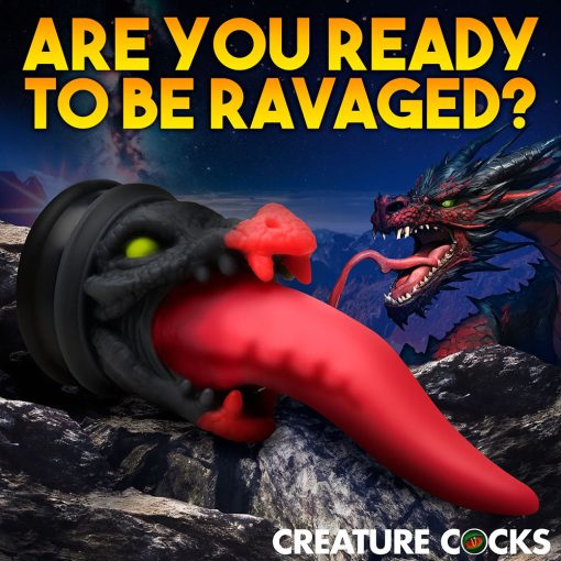 Creature Cocks Dragon Roar Silicone Dildo - Image 10