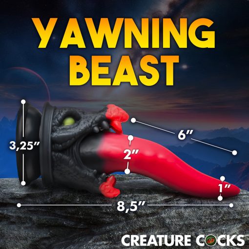Creature Cocks Dragon Roar Silicone Dildo - Image 11