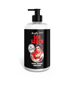 Naughty Jane'S Sex Sauce Extra Creamy Lubricant 16 Oz.