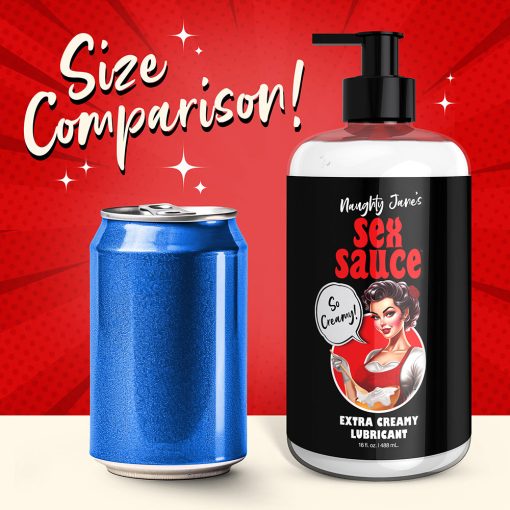 Naughty Jane'S Sex Sauce Extra Creamy Lubricant 16 Oz. - Image 6