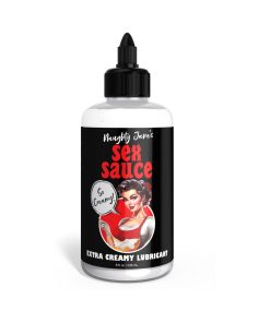 Naughty Jane'S Sex Sauce Extra Creamy Lubricant 8 Oz.