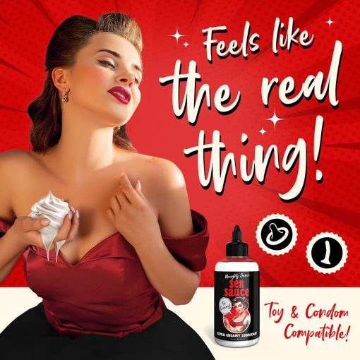 Naughty Jane'S Sex Sauce Extra Creamy Lubricant 8 Oz. - Image 9