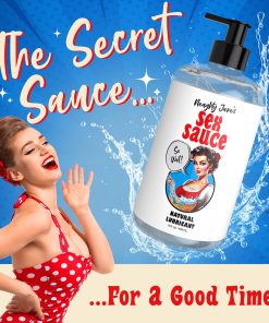 Naughty Jane'S Sex Sauce Natural Lubricant 16 Oz.