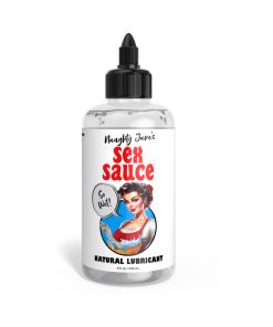 Naughty Jane'S Sex Sauce Natural Lubricant 8 Oz.