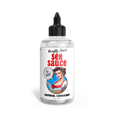 Naughty Jane'S Sex Sauce Natural Lubricant 8 Oz.