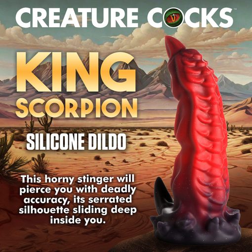 Creature Cocks King Scorpion Silicone Dildo - Image 12