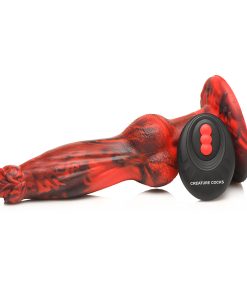 Creature Cocks Hell Wolf Thrusting & Vibrating Silicone Dildo