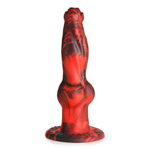 Creature Cocks Hell Wolf Thrusting & Vibrating Silicone Dildo - Image 5