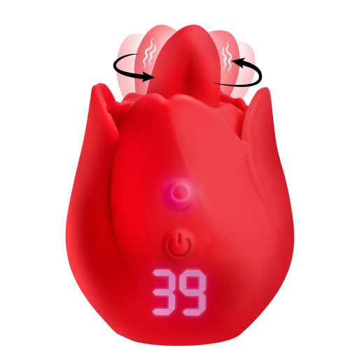 Bloomgasm Rose Kisser Licking & Vibrating Digital Clitoral Stimulator - Image 3