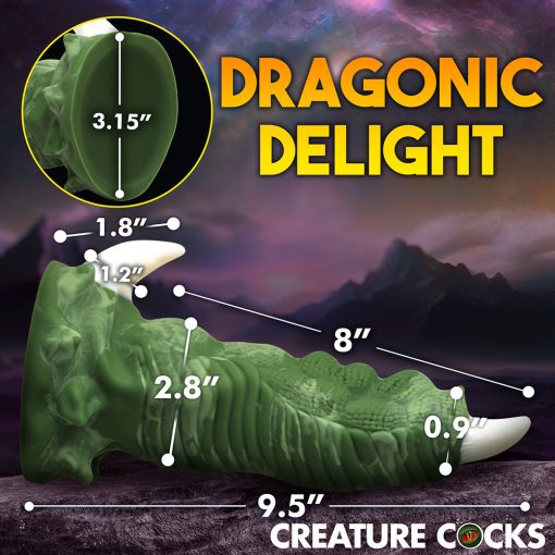 Creature Cocks Dragon Claw Silicone Dildo - Image 10