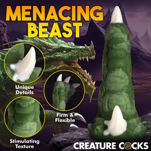 Creature Cocks Dragon Claw Silicone Dildo - Image 12