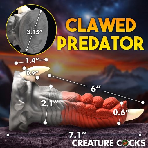 Creature Cocks Talon Silicone Dildo - Image 12