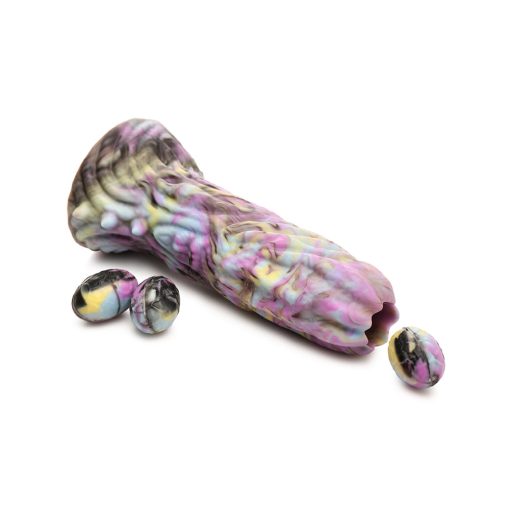 Creature Cocks Dragon Spawn Dragon Ovipositor Silicone Dildo With Eggs - Image 6