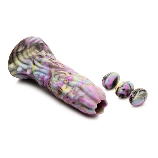 Creature Cocks Dragon Spawn Dragon Ovipositor Silicone Dildo With Eggs - Image 7