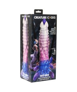 Creature Cocks Tenta-Queen Ovipositor Silicone Dildo With Eggs