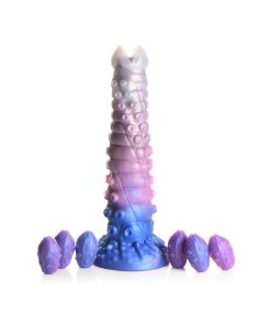 Creature Cocks Tenta-Queen Ovipositor Silicone Dildo With Eggs