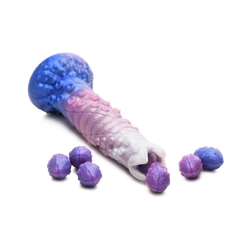 Creature Cocks Tenta-Queen Ovipositor Silicone Dildo With Eggs - Image 6