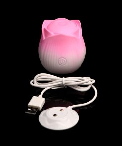 Bloomgasm Pulsing Petals Throbbing Rose Stimulator Pink