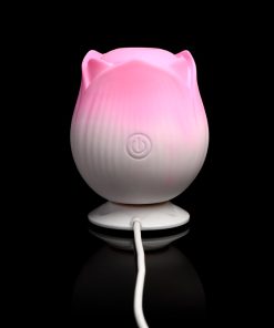 Bloomgasm Pulsing Petals Throbbing Rose Stimulator Pink