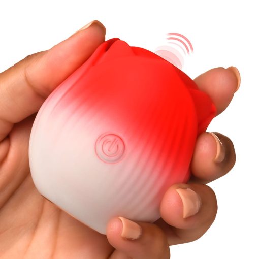 Bloomgasm Pulsing Petals Throbbing Rose Stimulator Red - Image 2